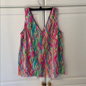 Lilly Pulitzer Small V-neck tank top